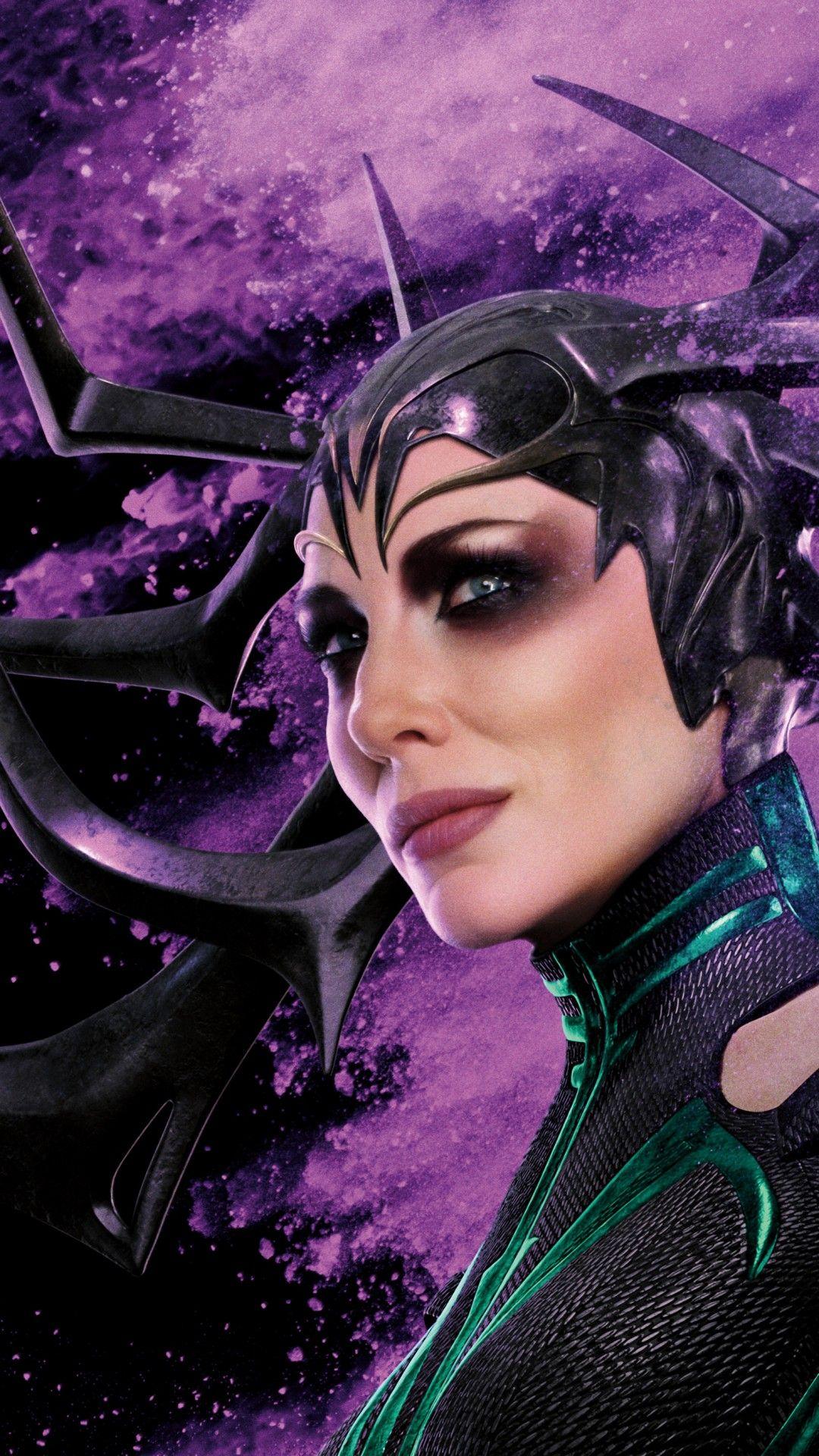 1080x1920 Wallpaper Thor Ragnarok, Hela, Cate Blanchett, HD, 4K, Movies / Editor's Picks,. Wallpaper for iPhone, Android, Mobile and Desktop