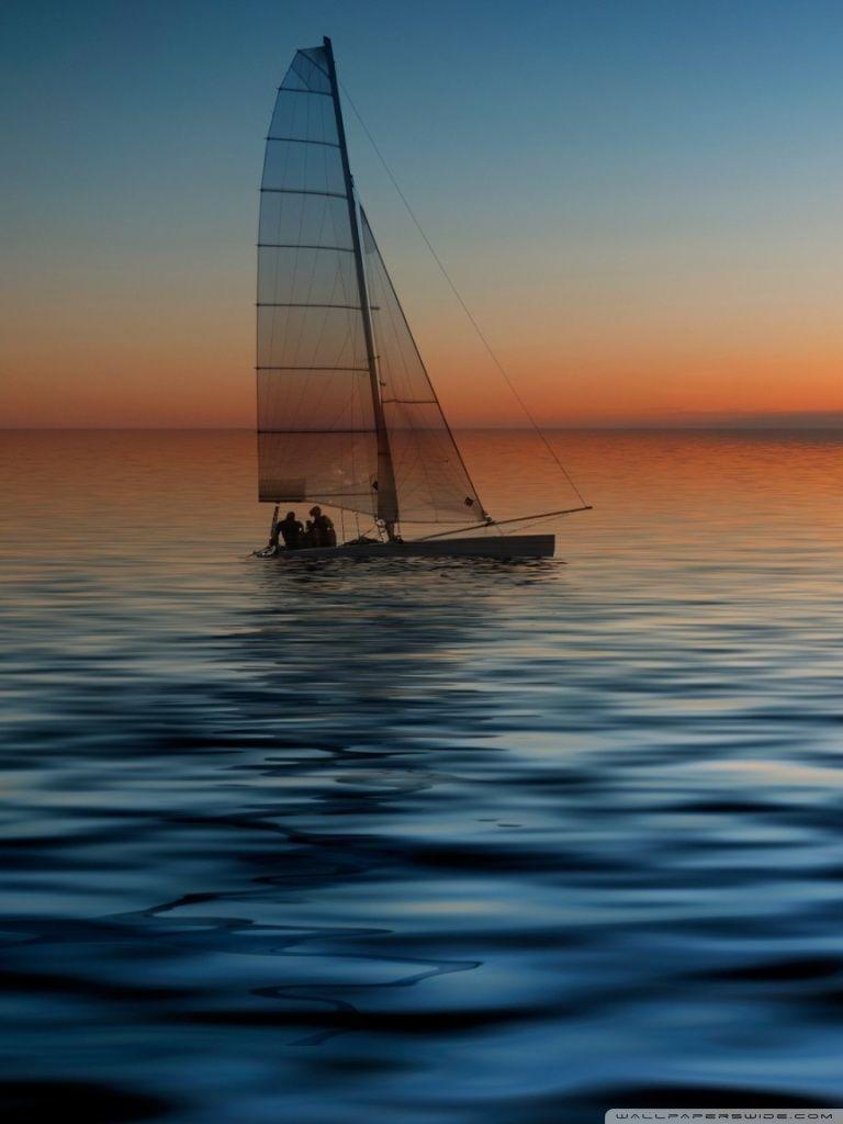 768x1024 Boat At Sea Ultra HD Desktop Background Wallpaper for 4K UHD TV : Widescreen & UltraWide Desktop & Laptop : Tablet