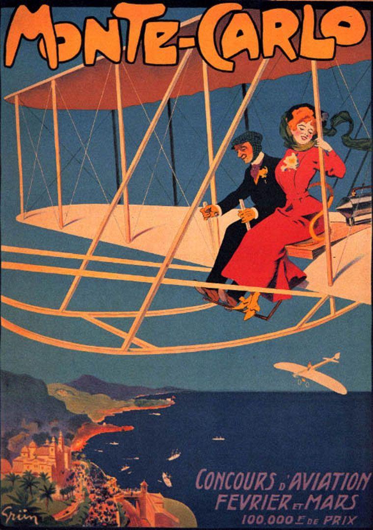 760x1080 Monte Carlo Flying Aviation Posters