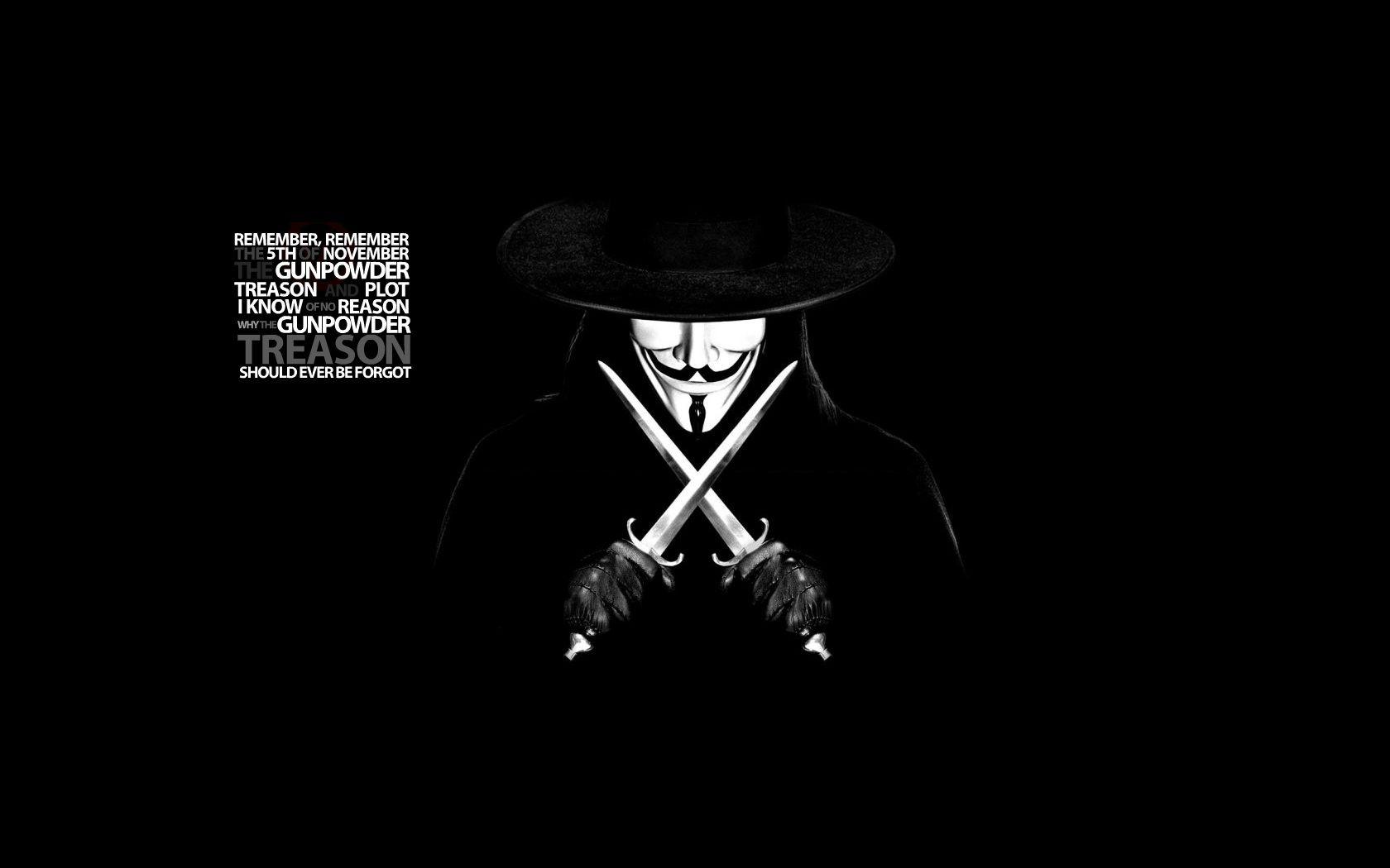1680x1050 Quote Mask Wallpaper HD