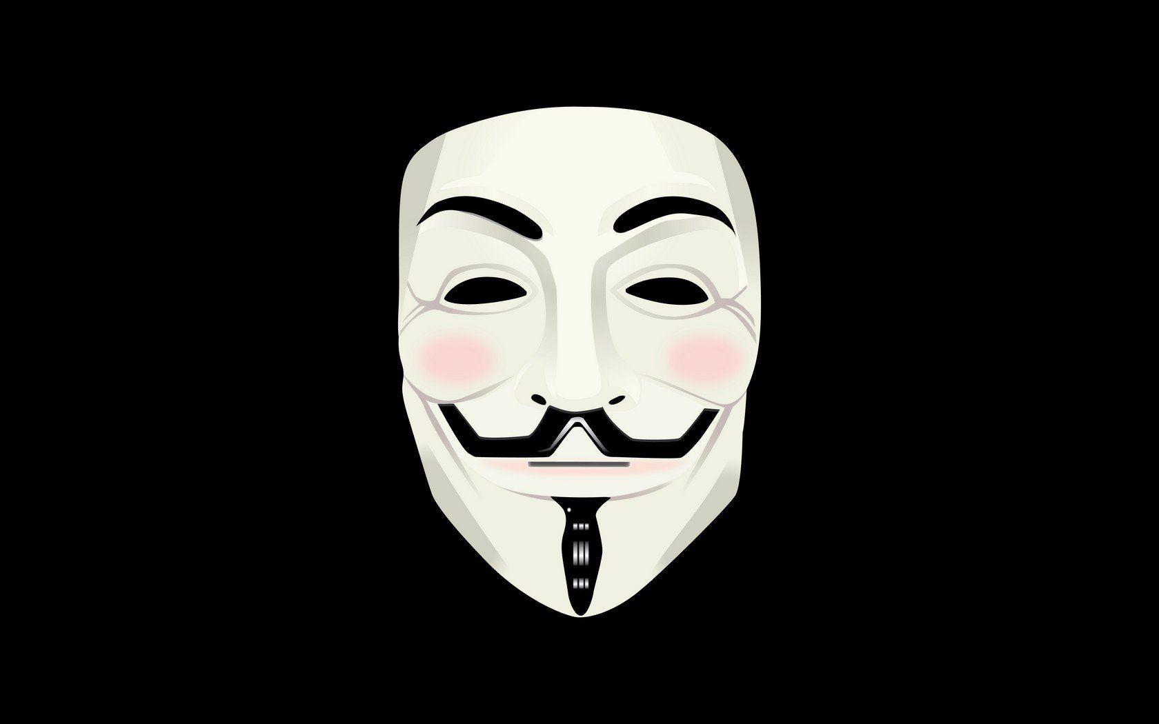 1680x1050 V for Vendetta, Mask, Guy Fawkes mask .