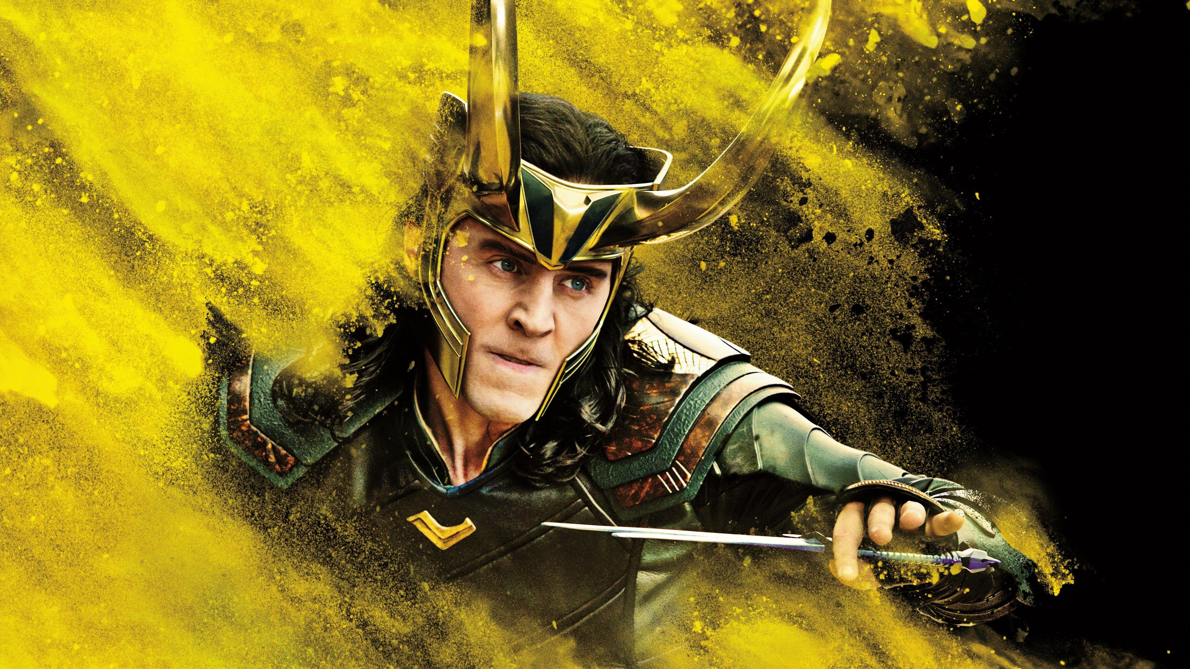 3840x2160 Thor Ragnarok Tom Hiddleston as Loki 4K Wallpaper
