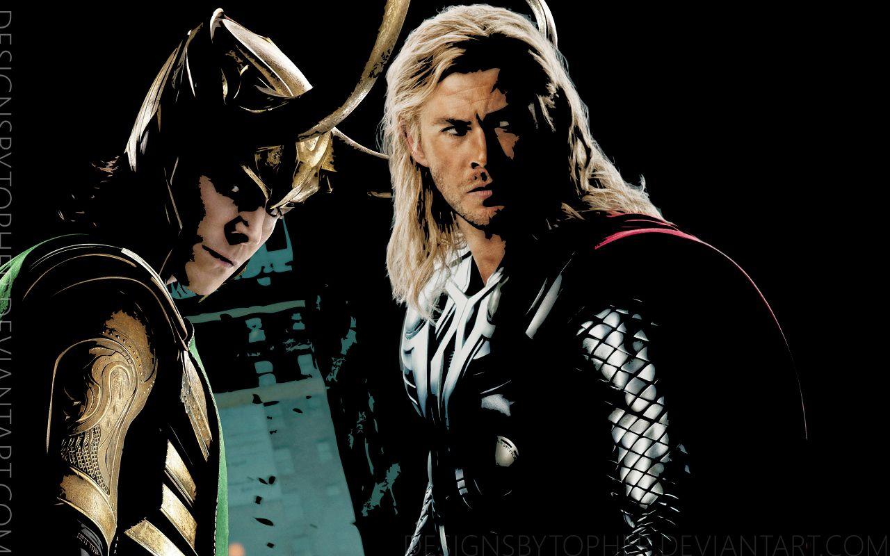 1280x800 Thor And Loki