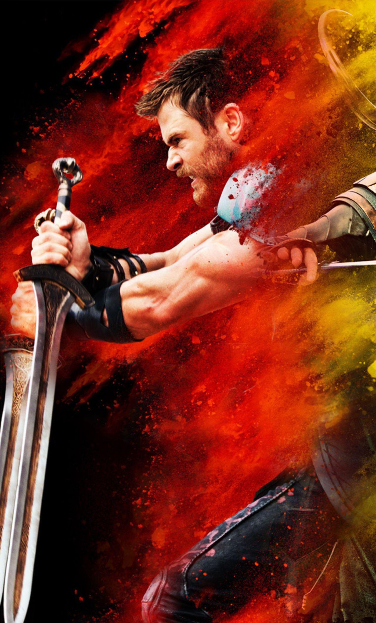 1280x2120 Thor Loki Hulk Thor Ragnarok iPhone HD 4k Wallpaper, Image, Background, Photo and Picture