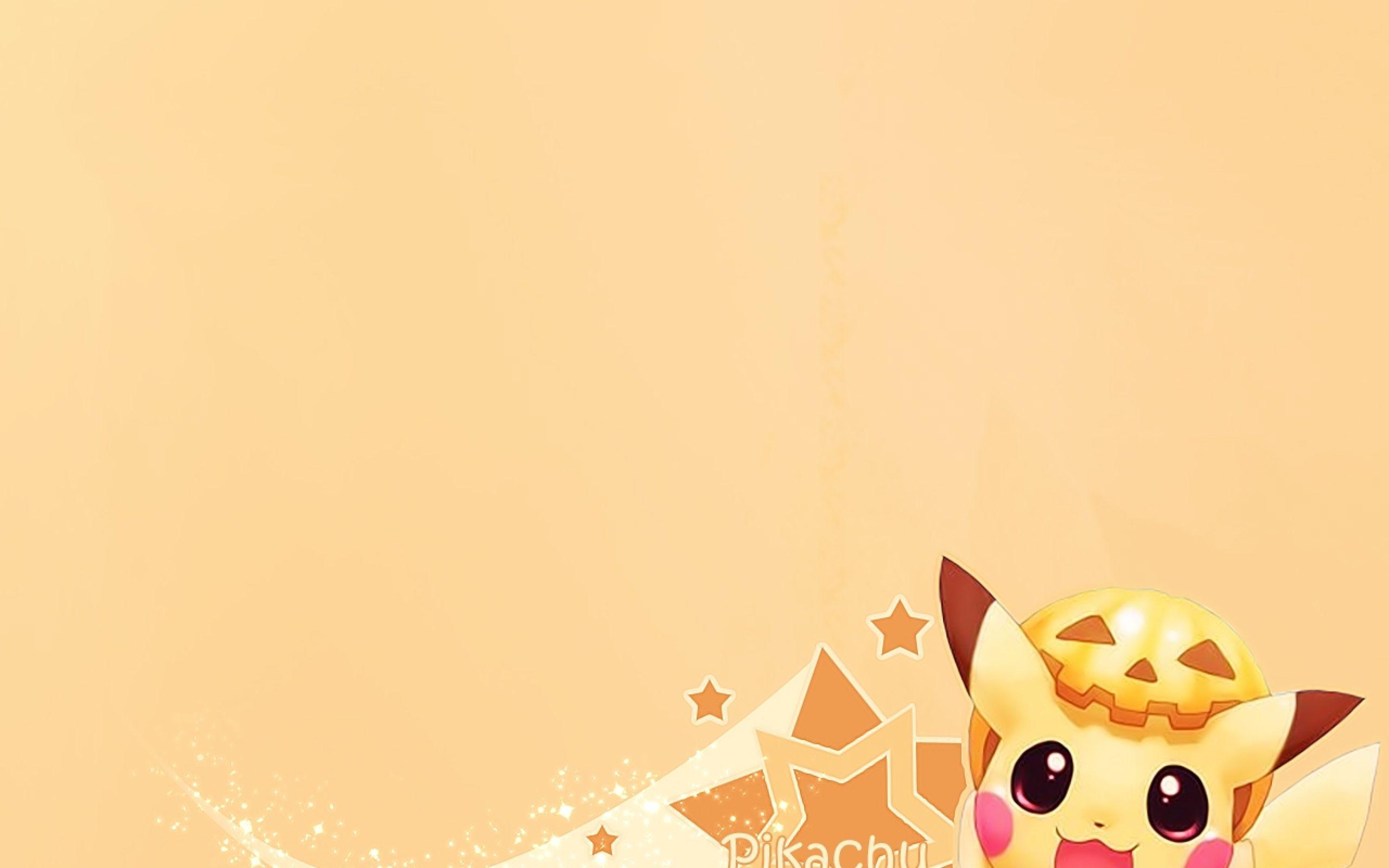 2560x1600 Cute Pikachu Wallpaper HD