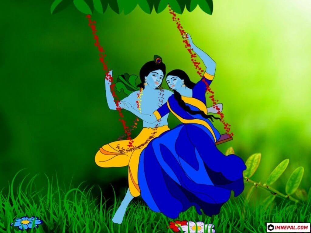 1024x768 Lord Krishna Image HD Wallpaper To Download Free