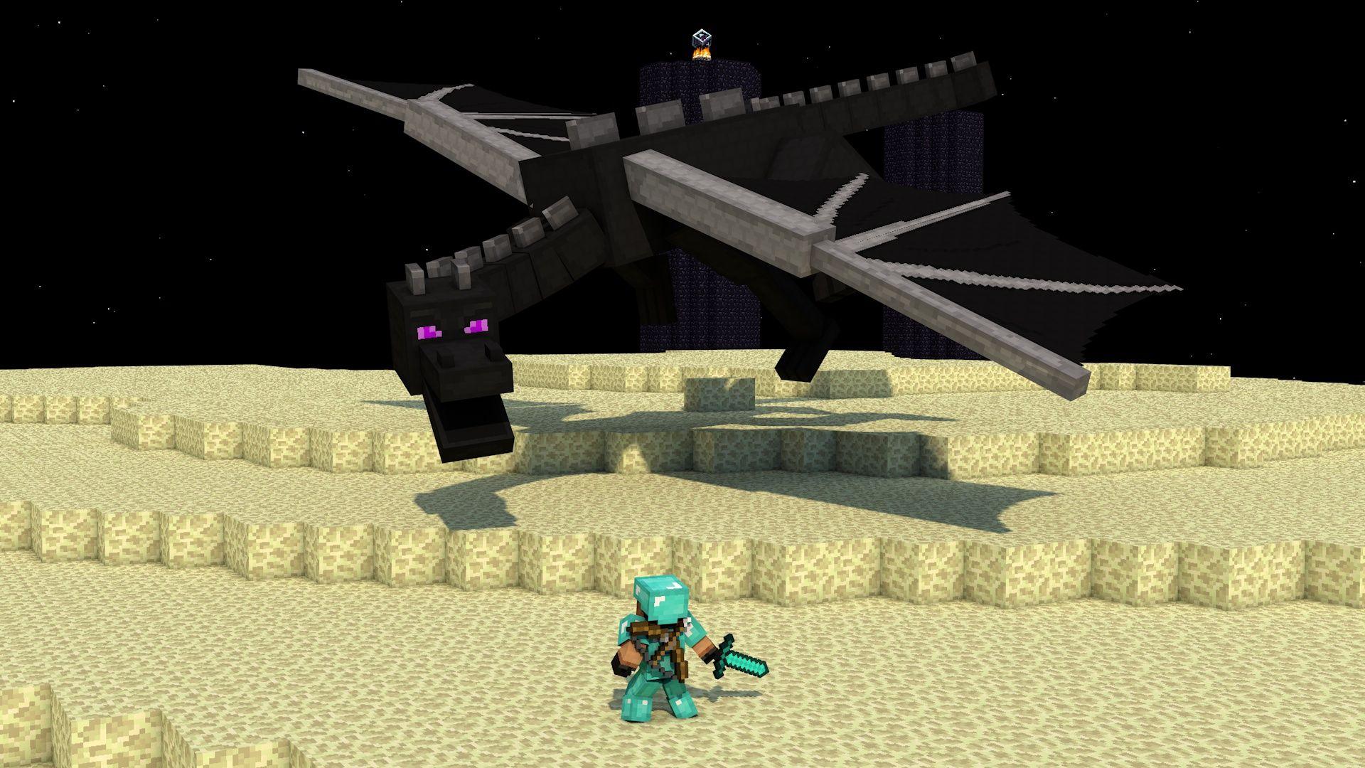 1920x1080 Minecraft End Wallpaper. Awesome Minecraft Wallpaper, Minecraft Skeleton Wallpaper and Girly Minecraft Wallpaper