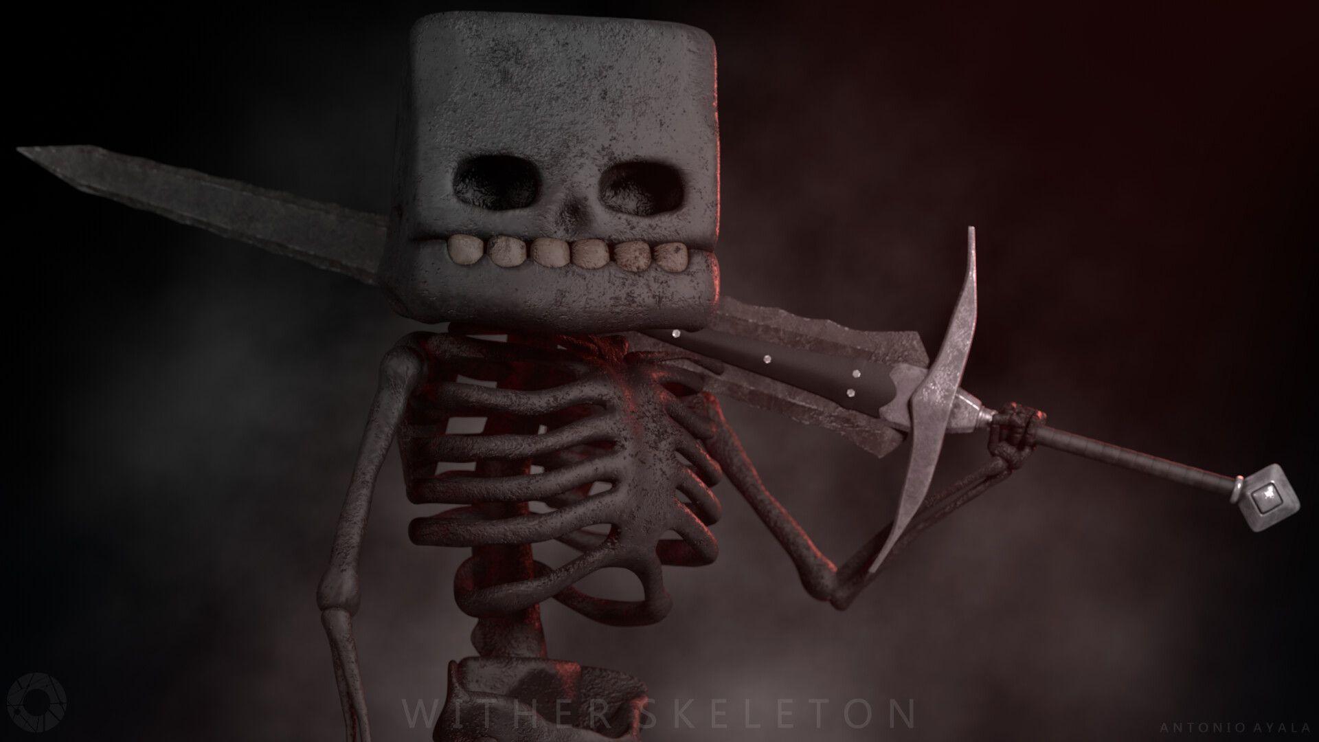 Minecraft Skeleton Wallpaper Hd Wallpapers Hd Backgrounds Tumblr | My ...