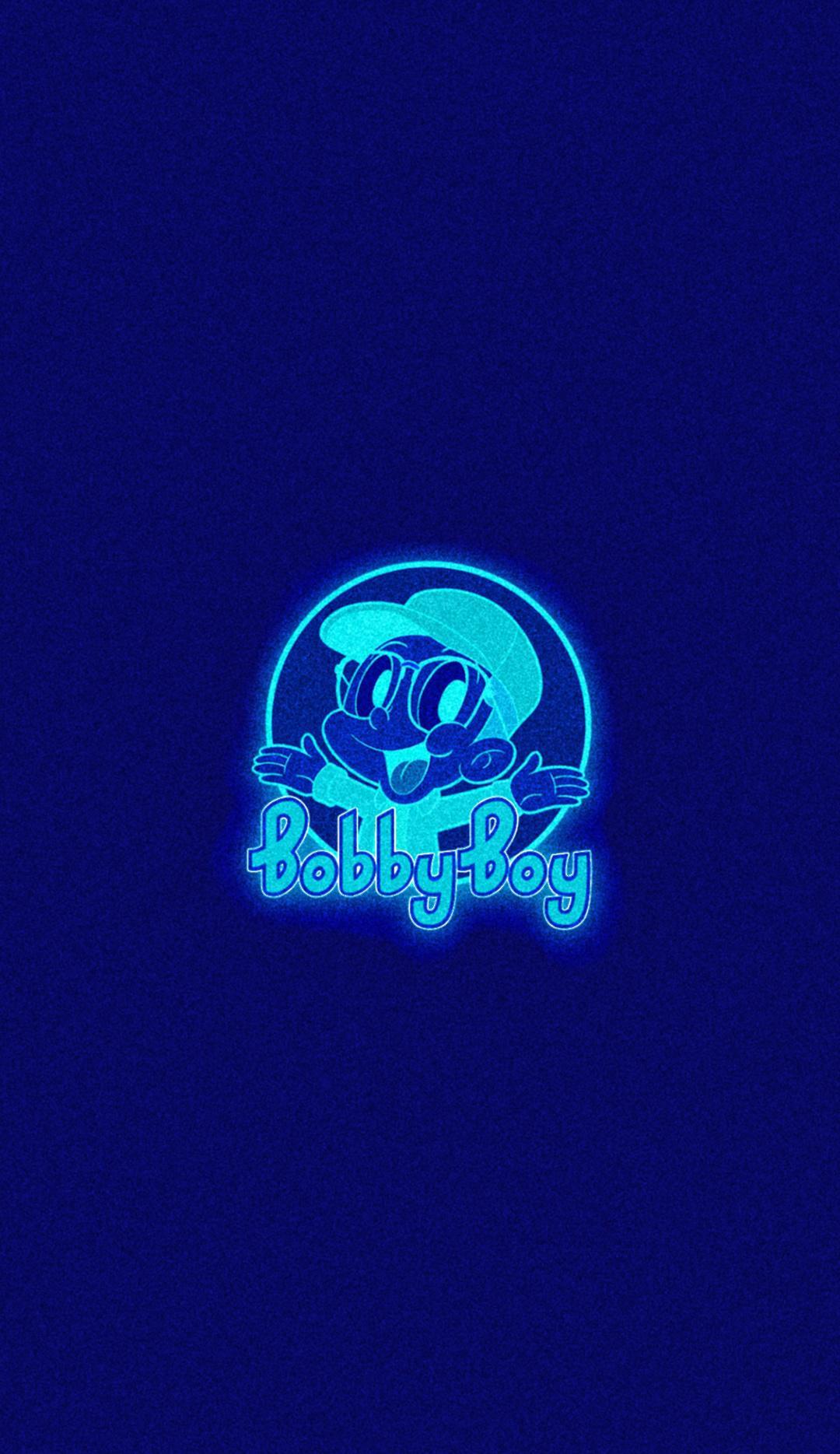 1080x1869 Neon Blue Version of Bobby Boy Wallpaper : Logic_301