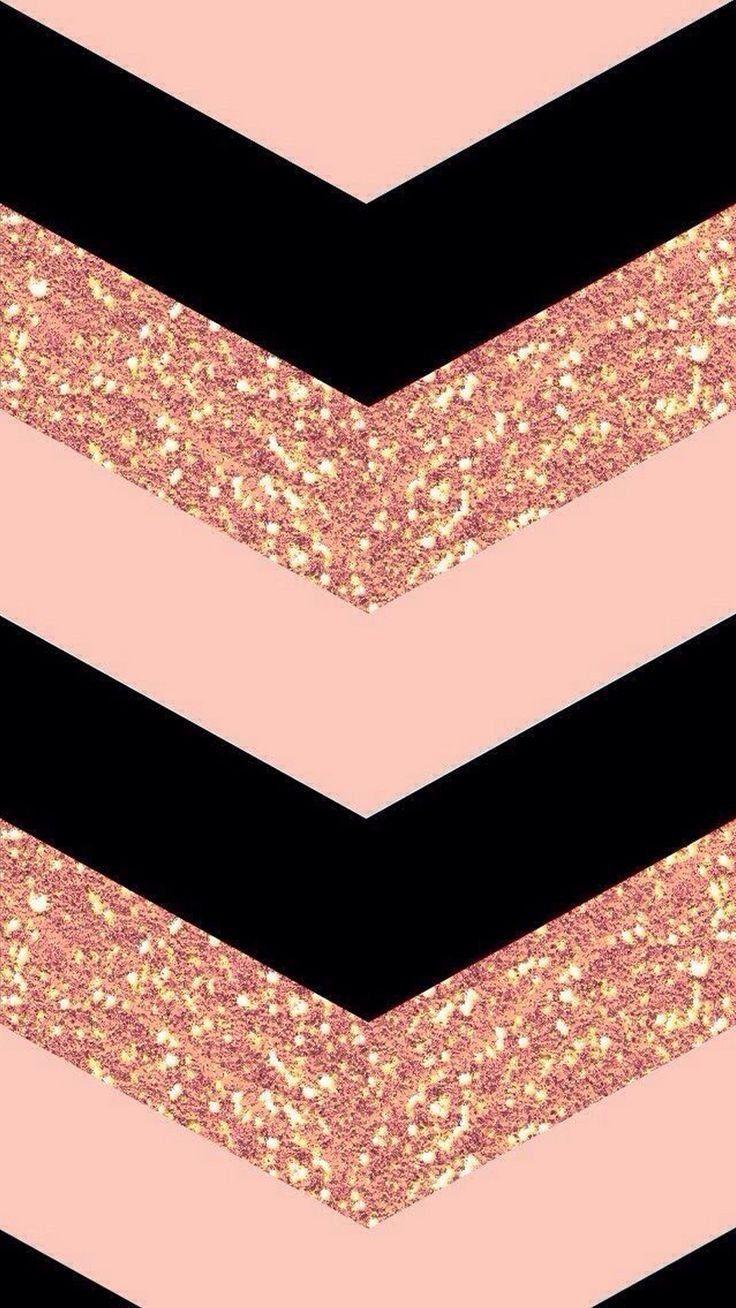 736x1308 Rose Gold Pretty Wallpaper For Girls