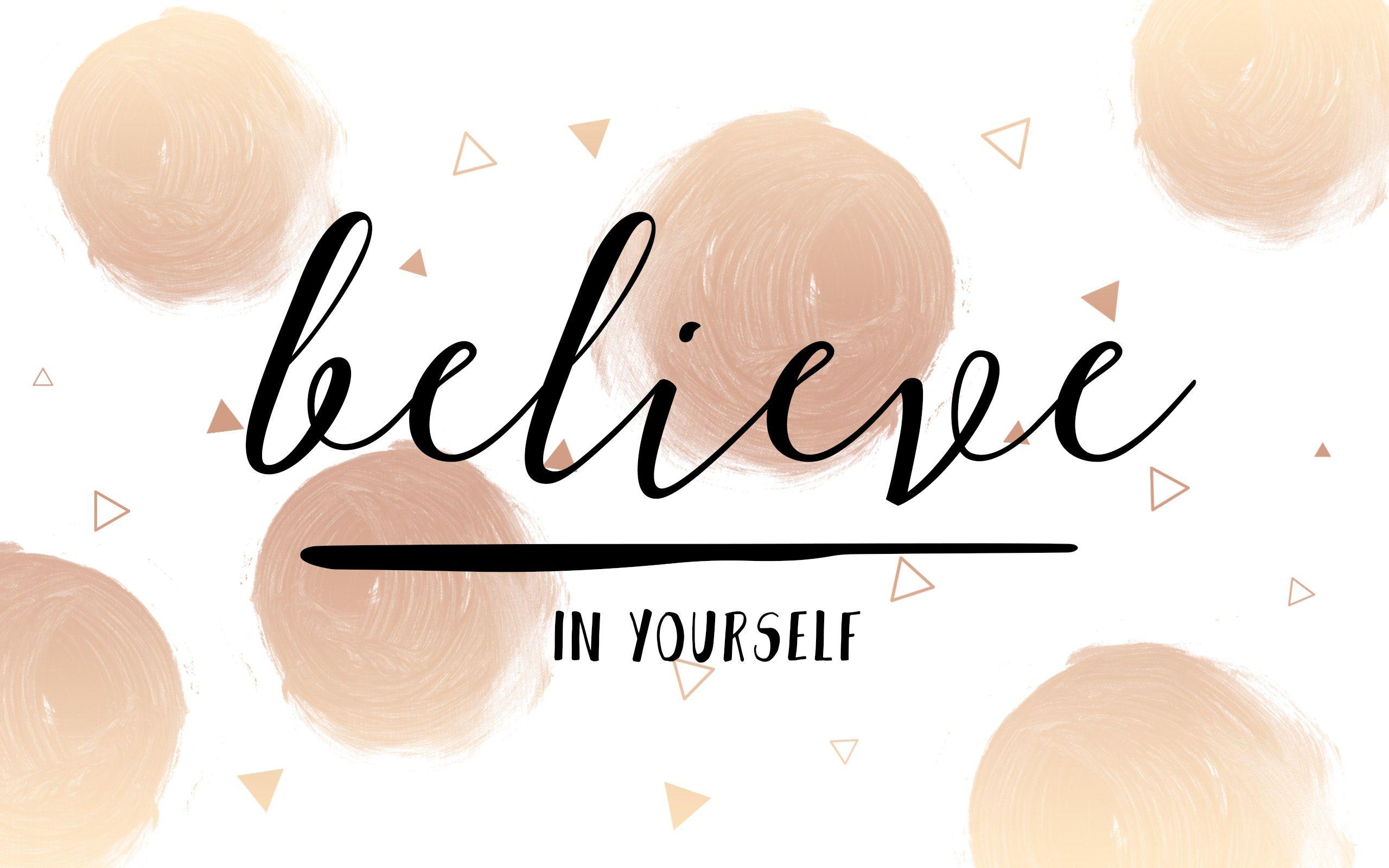2560x1600 Rose Gold Quote Inspirational Desktop Wallpaper