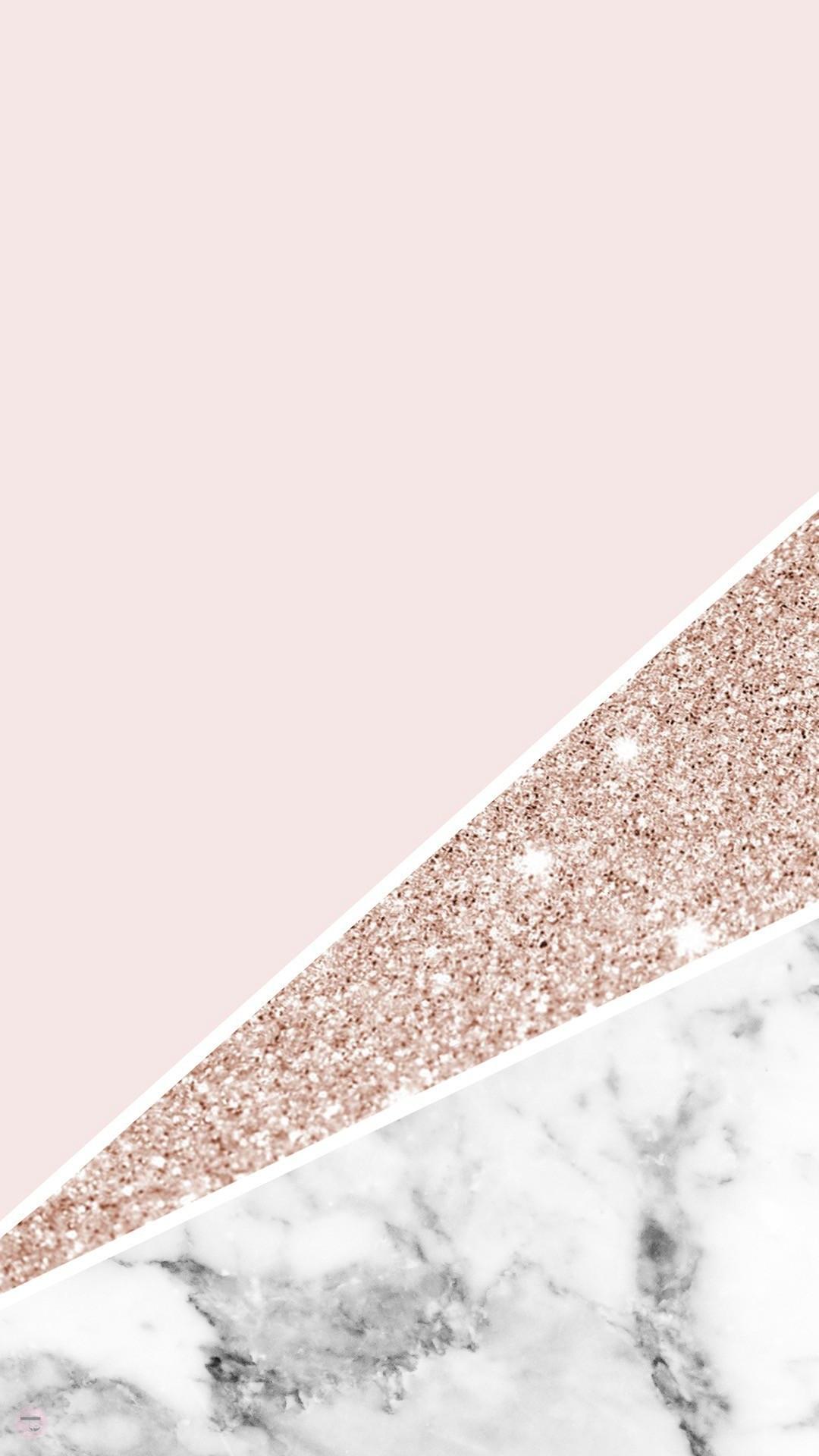 1080x1920 Girly Rose Gold iPhone 8 Wallpaper