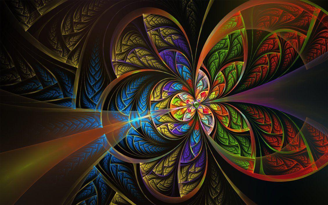 Colorful Fractal Wallpapers Top Free Colorful Fractal Backgrounds Wallpaperaccess