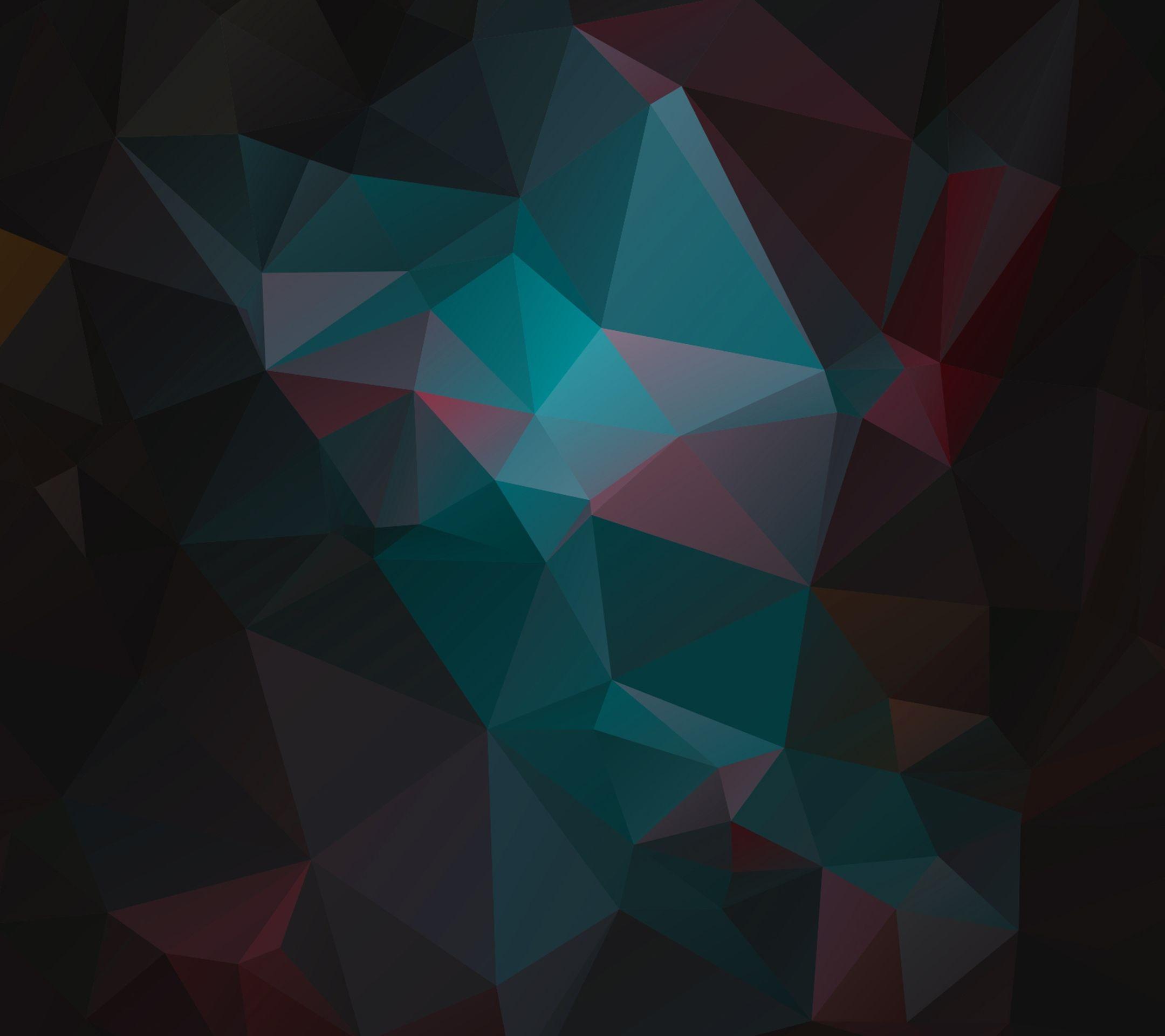 2160x1920 Polygon Geometric Wallpaper