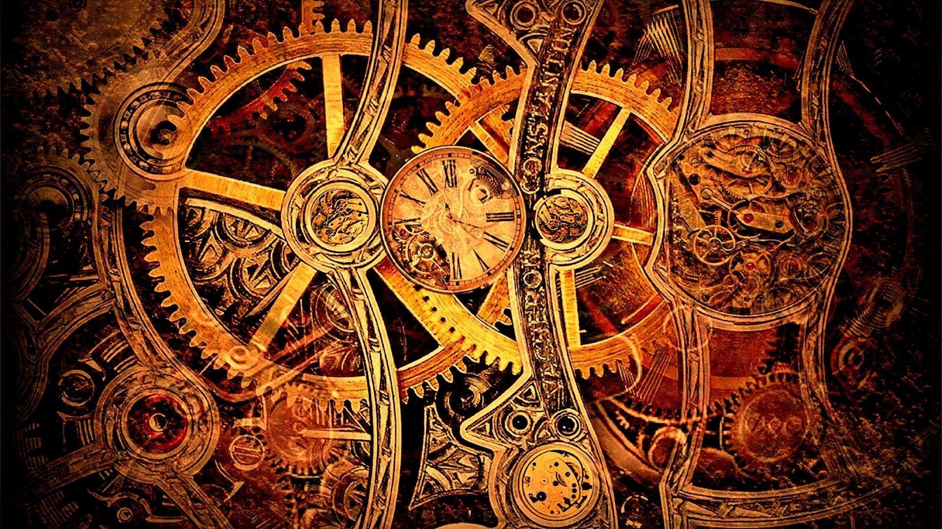 Steampunk Clock Wallpapers - Top Free