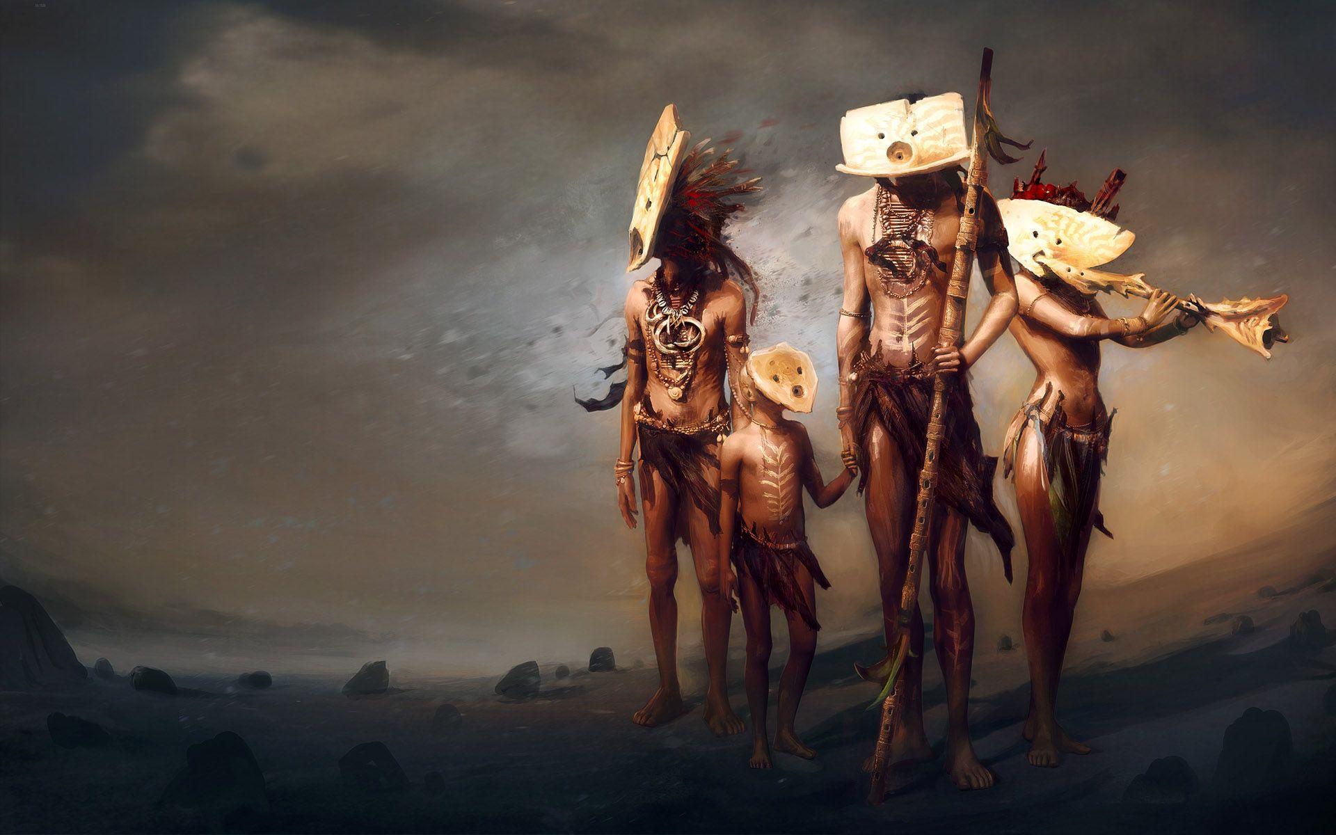 1920x1200 Indians Wallpaper