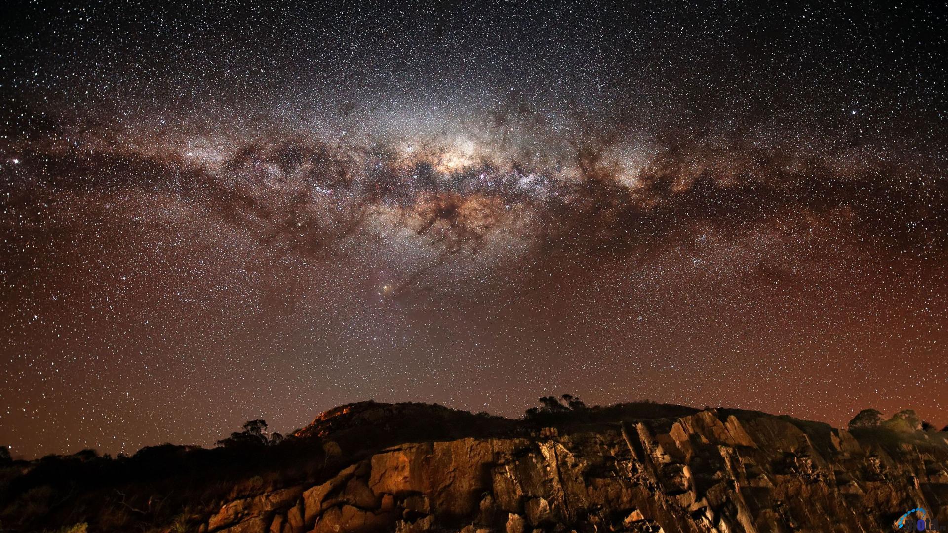 1920x1080 Milky Way Galaxy Background