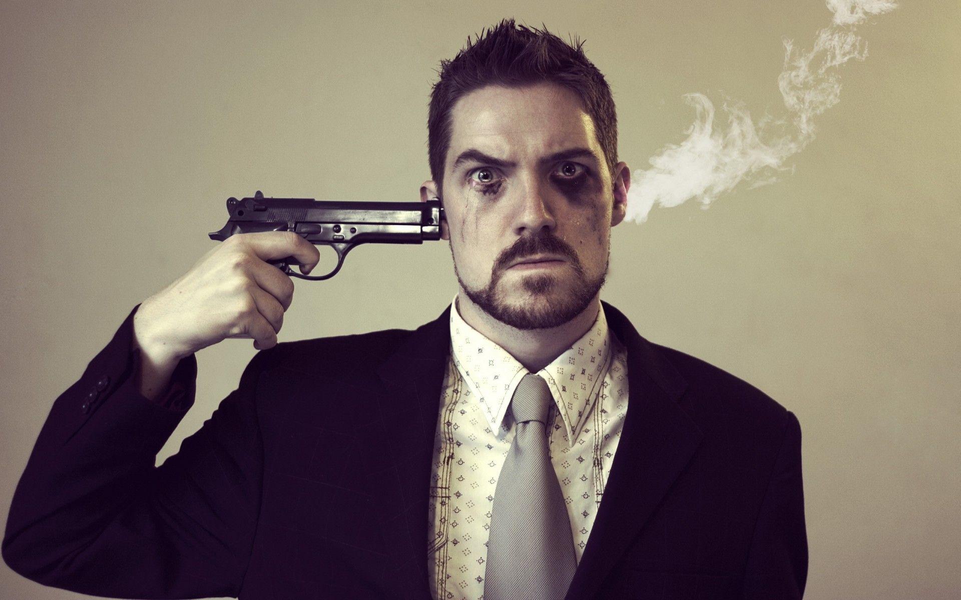 1920x1200 #stocks, #men, #sorrow, #sad, #spooky, #eyes, #mood, #wallstreet, #government, #suicide, #males, #weapons, #business, #creepy, #smoke, #mad, #macabre, #angry, #scary, #people, #humor, #sadic, #guns, #Dark, #situation, #horror, #violence