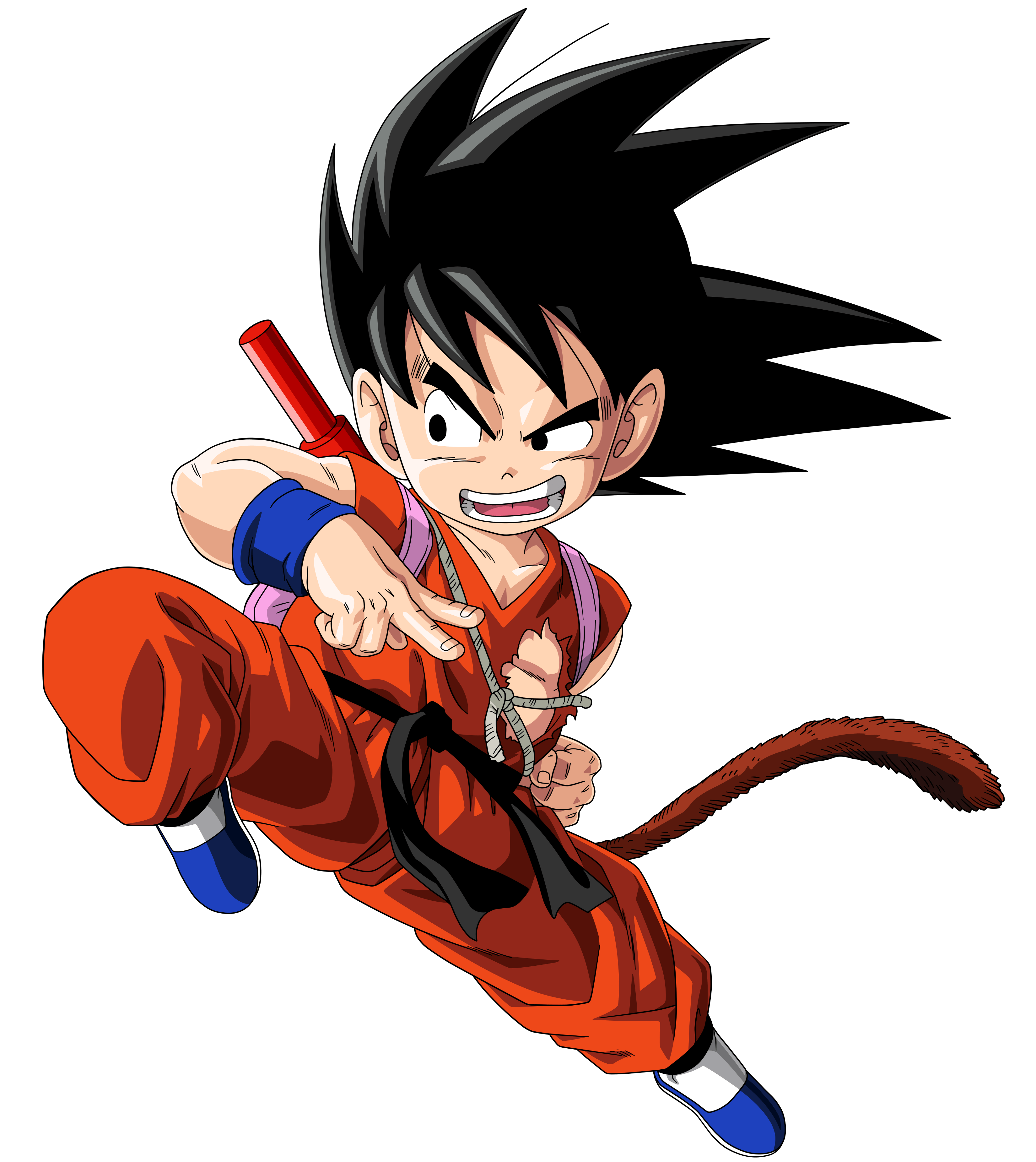 3300x3700 Dragon Ball Goku Photo Transparent HQ PNG Download