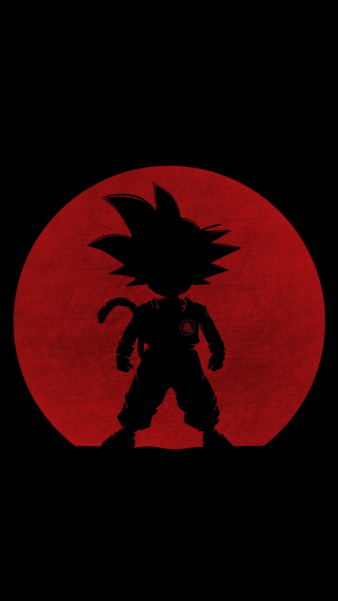 1080x1920 Little Goku Black Pfp Wallpaper