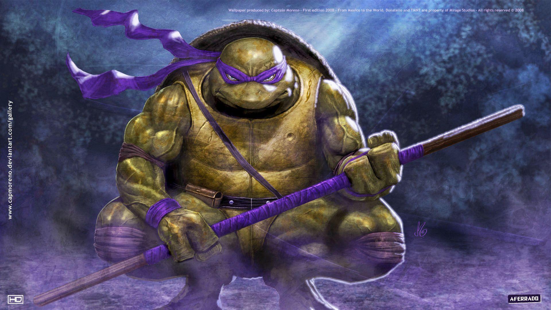 Ninja Turtle Donatello Wallpapers Top Free Ninja Turtle Donatello Backgrounds Wallpaperaccess