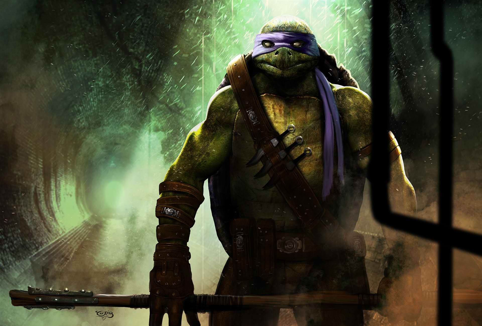 Ninja Turtle Donatello Wallpapers Top Free Ninja Turtle Donatello Backgrounds Wallpaperaccess