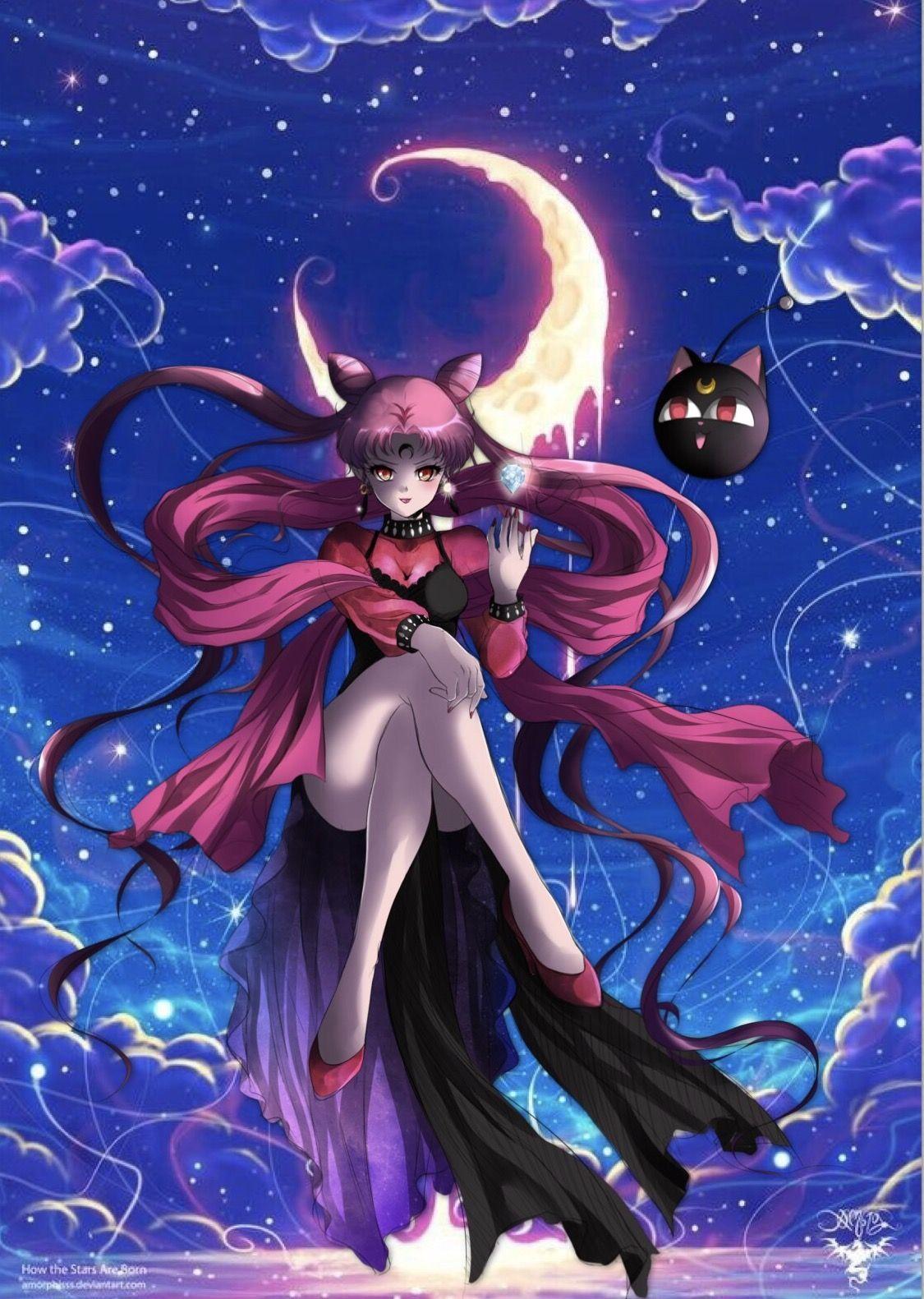 Black Lady Sailor Moon Wallpaper