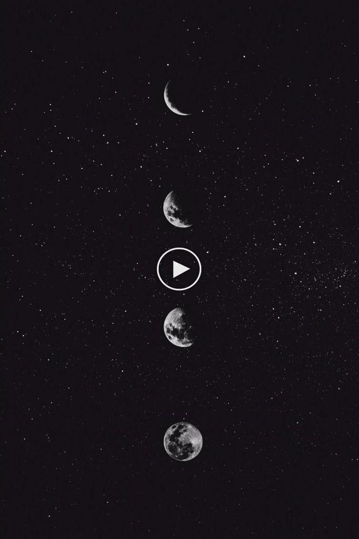 735x1105 Black Moon Aesthetic Wallpaper