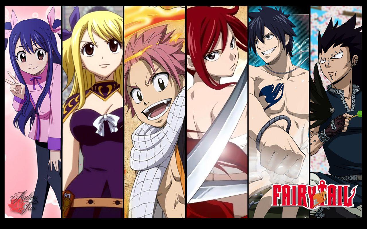 Fairy Tail Characters Wallpapers - Top Free Fairy Tail Characters  Backgrounds - WallpaperAccess
