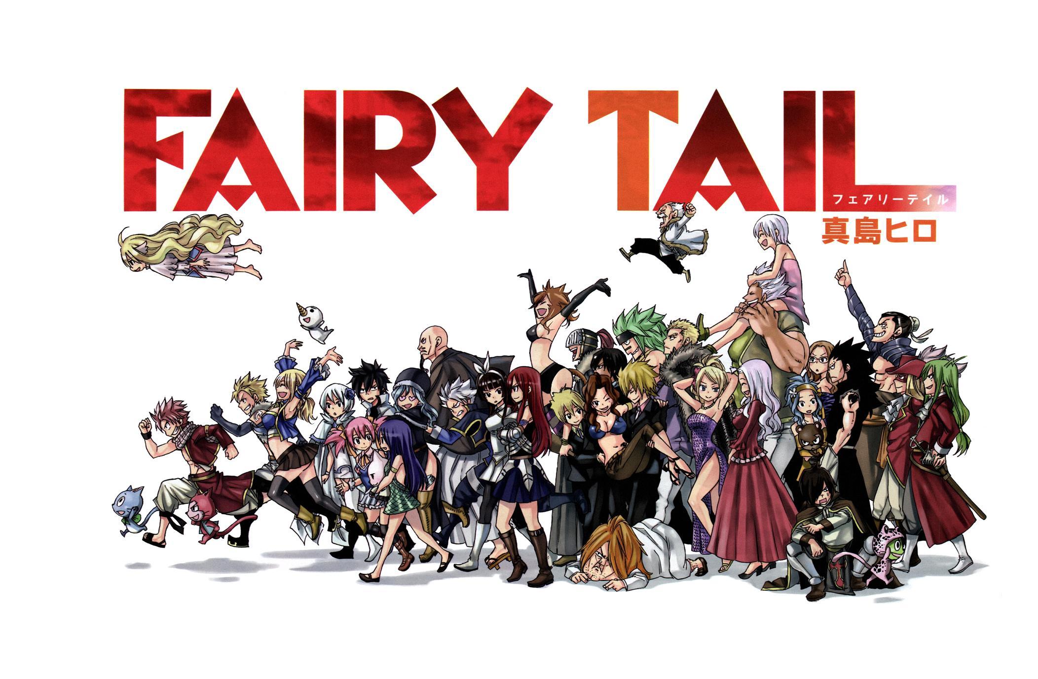 Fairy Tail Characters Wallpapers Top Free Fairy Tail Characters Backgrounds Wallpaperaccess