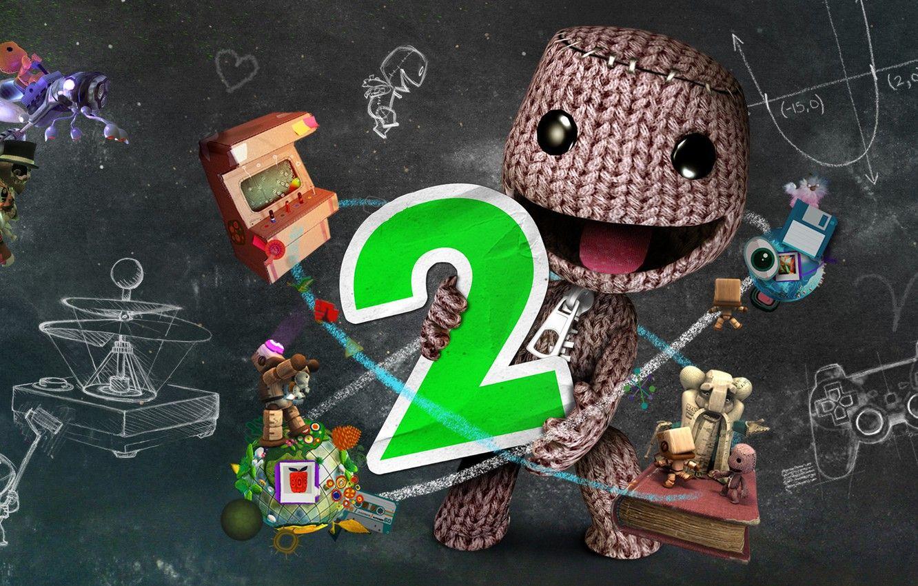 1332x850 Wallpaper the game, game, Little Big Planet, computer games, pc games, sackboy, video games, lbp2 image for desktop, section игры