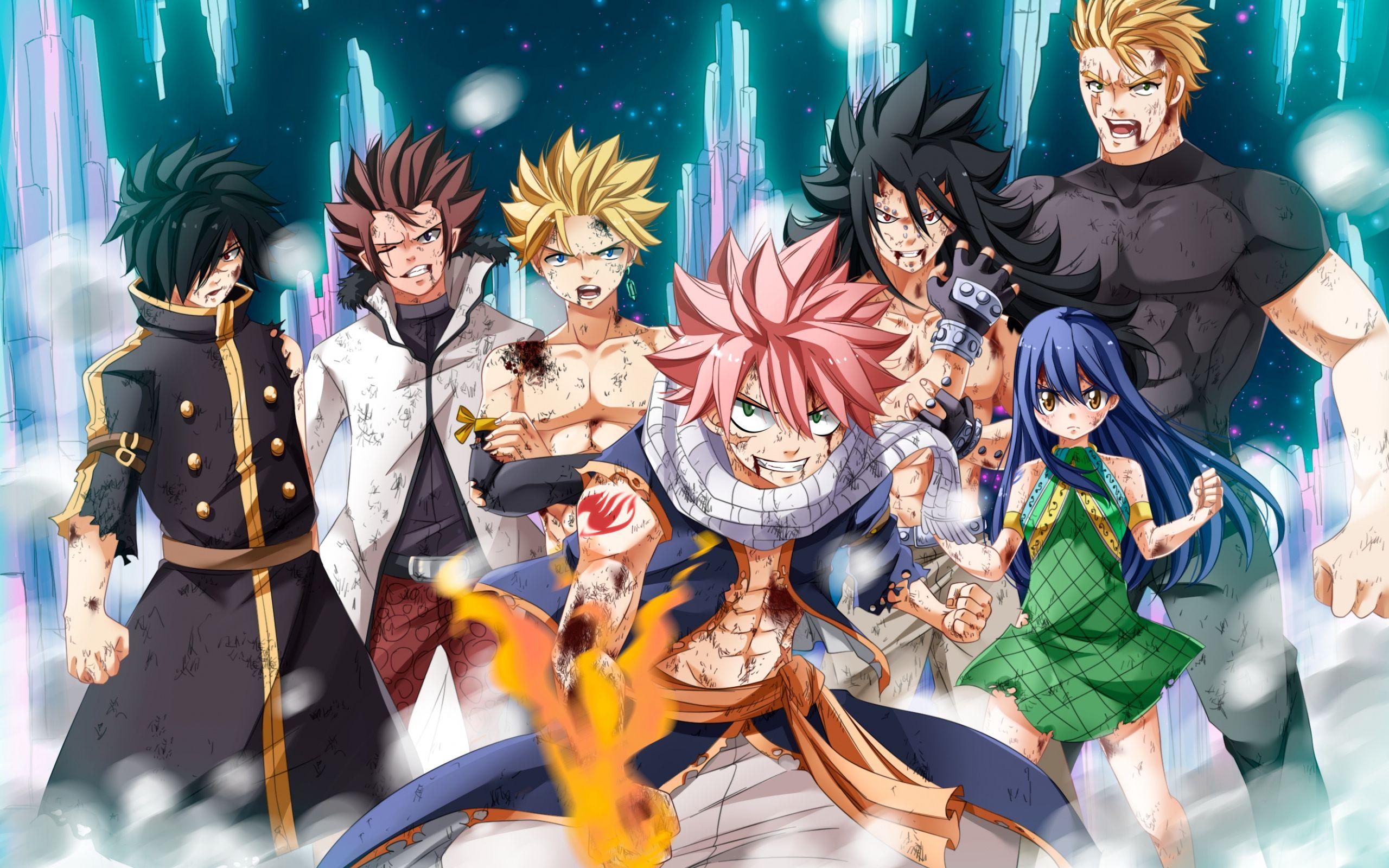 2560x1600 Download Anime, lead characters, Fairy Tail wallpaper, 2560x Dual Wide, Widescreen 16: Widescreen