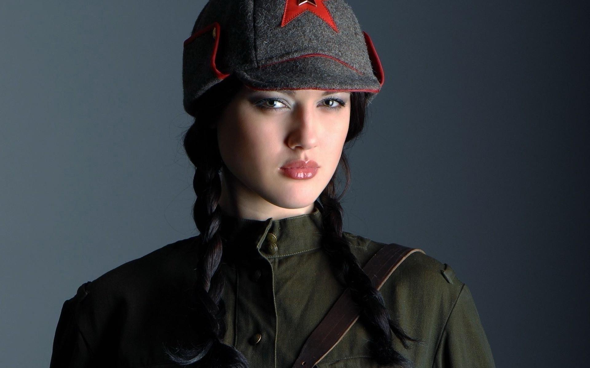 1920x1200 Women, Eyes, Long Hair, Lips, Russian, Stars, Ussr Girl Wallpaper Hd, Download Wallpaper