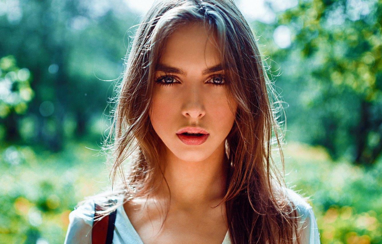 1332x850 Wallpaper Girl, , Beauty, Woman, Face, Lips, Mood, Russian, Nice, Vika, Gera image for desktop, section девушки