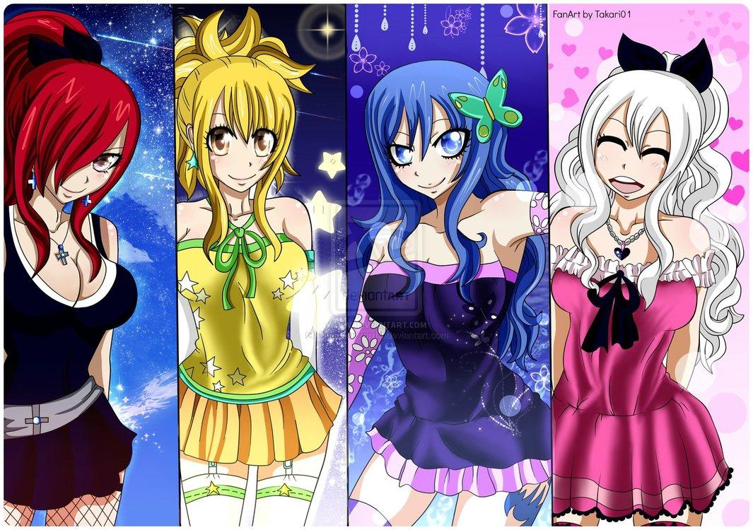 Fairy Tail Characters Wallpapers - Top Free Fairy Tail Characters ...