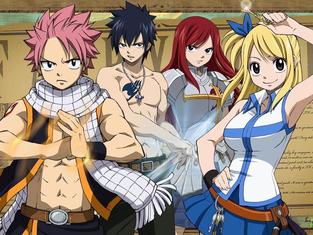 1024x768 Fairy Tail Desktop