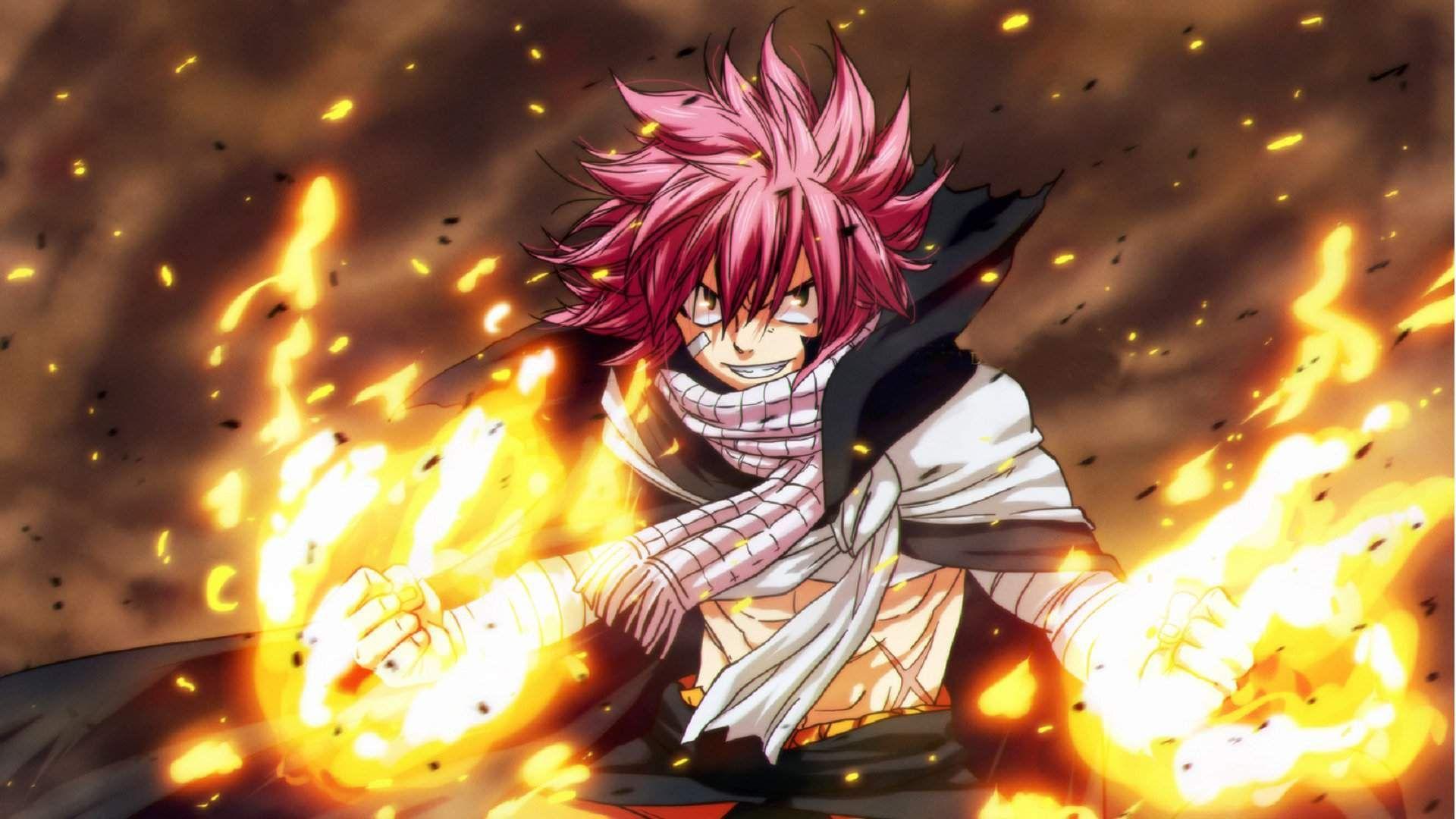 1920x1080 Fairy Tail Natsu Wallpaper