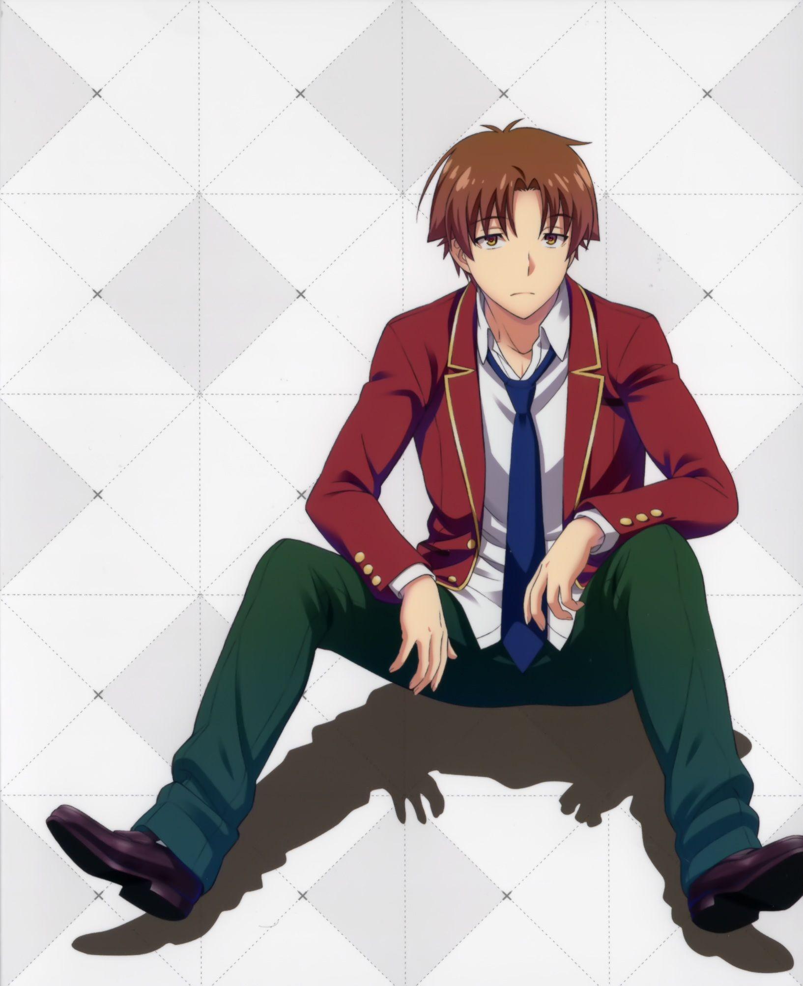 1634x2007 morita kazuaki youkoso jitsuryoku shijou shugi no kyoushitsu e ayanokoji kiyotaka male seifuku