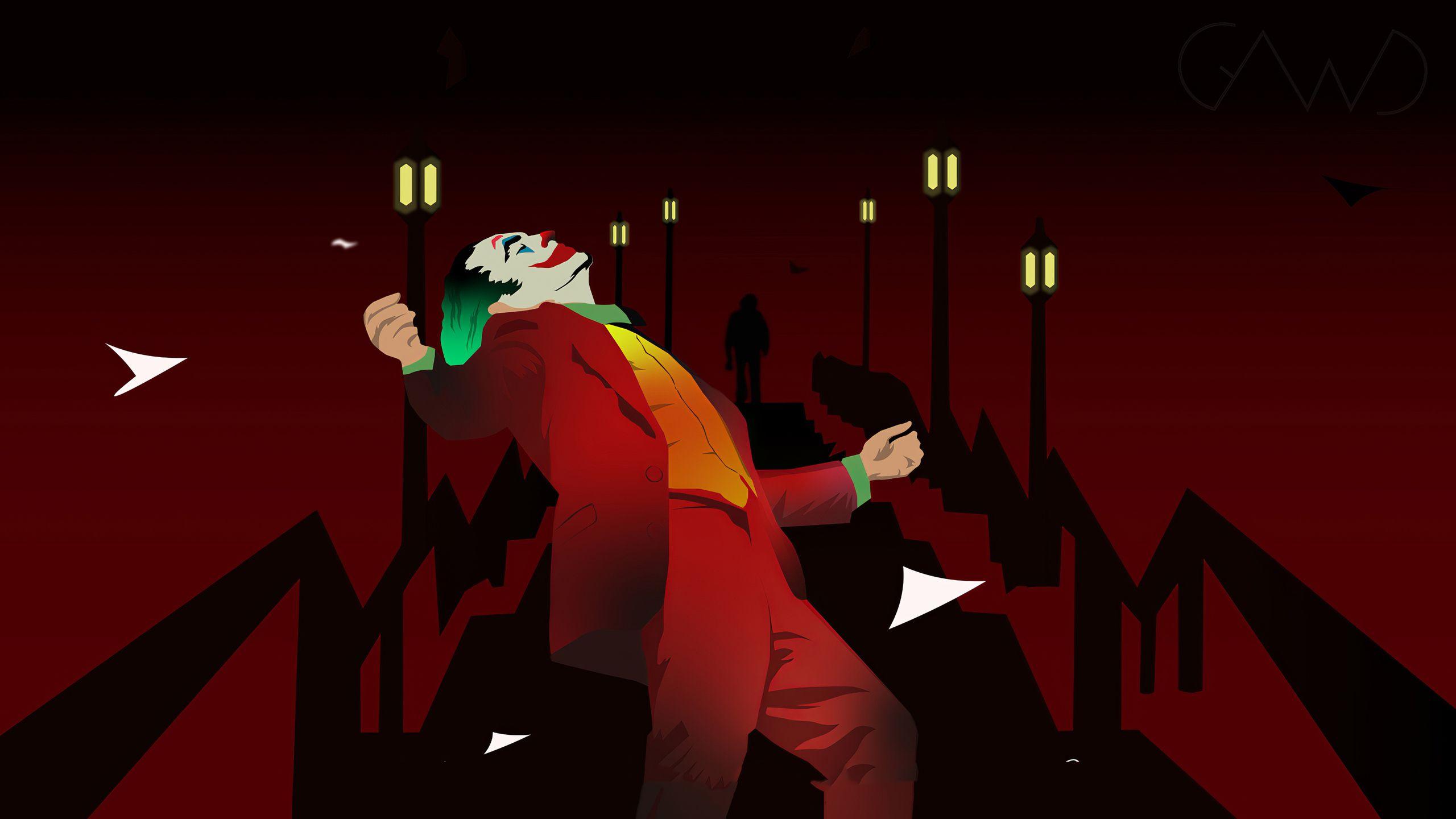 2560x1440 Joker Arthur Fleek 1440P Resolution HD 4k Wallpaper, Image, Background, Photo and Picture