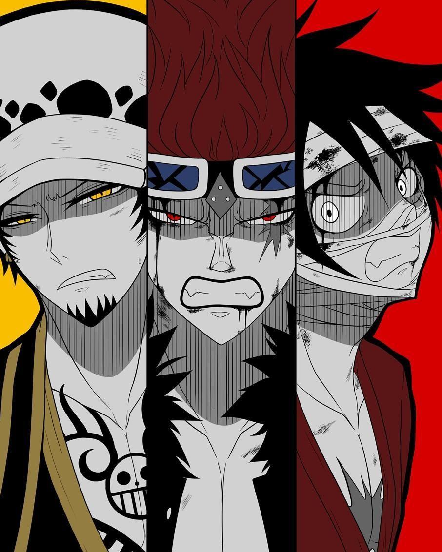 906x1132 op #onepiece #one_piece #anime #art #trafalgar_law #luffy #kid. One piece fanart, One piece drawing, One piece anime