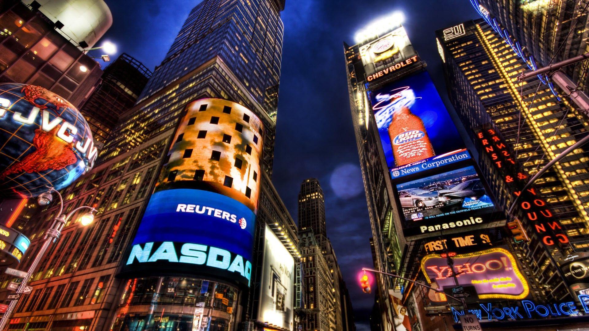 1920x1080 NASDAQ Stock Market New York Wallpaper