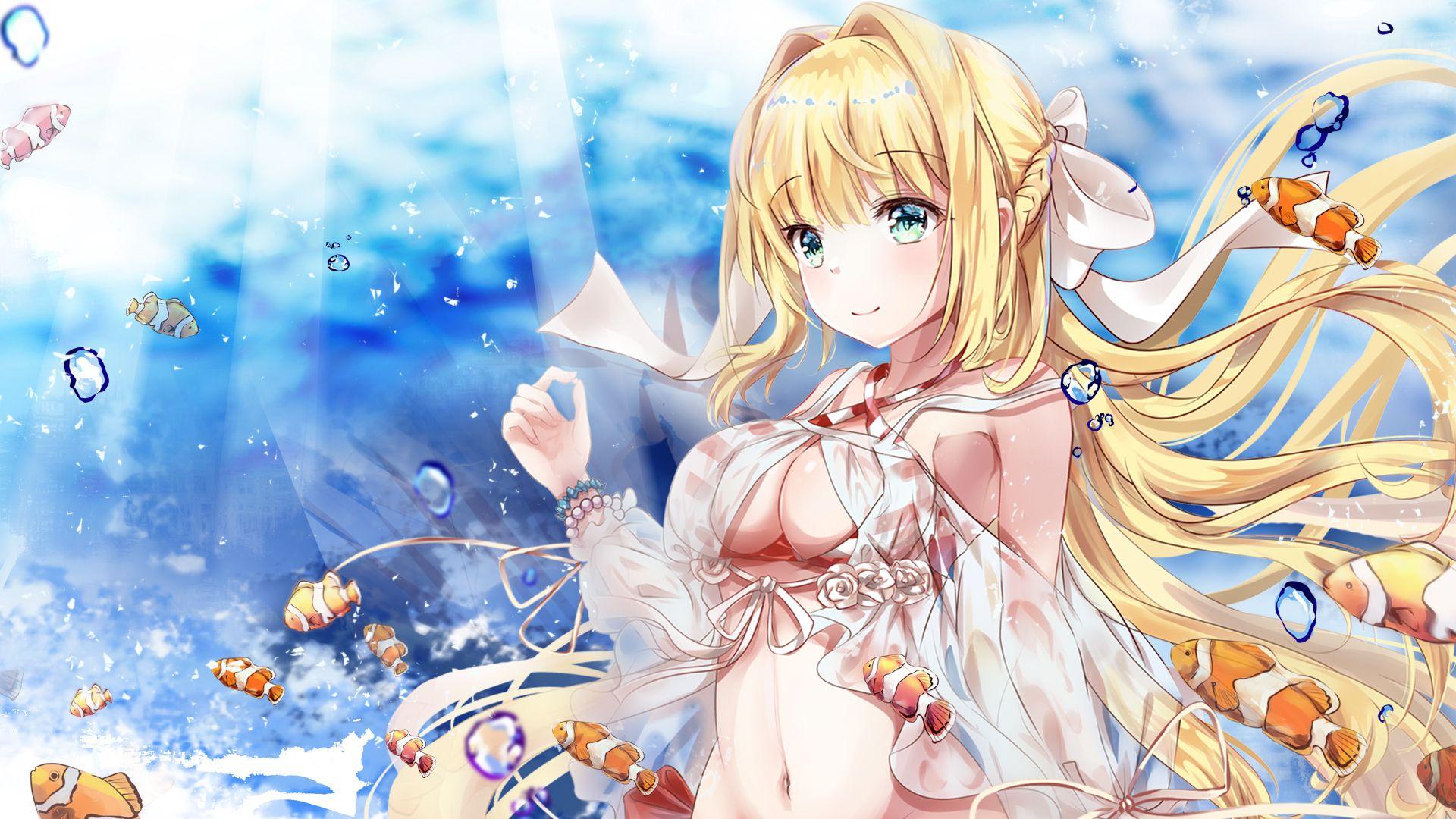 1920x1080 Caster (Nero Claudius) (Fate EXTRA) Anime Image Board
