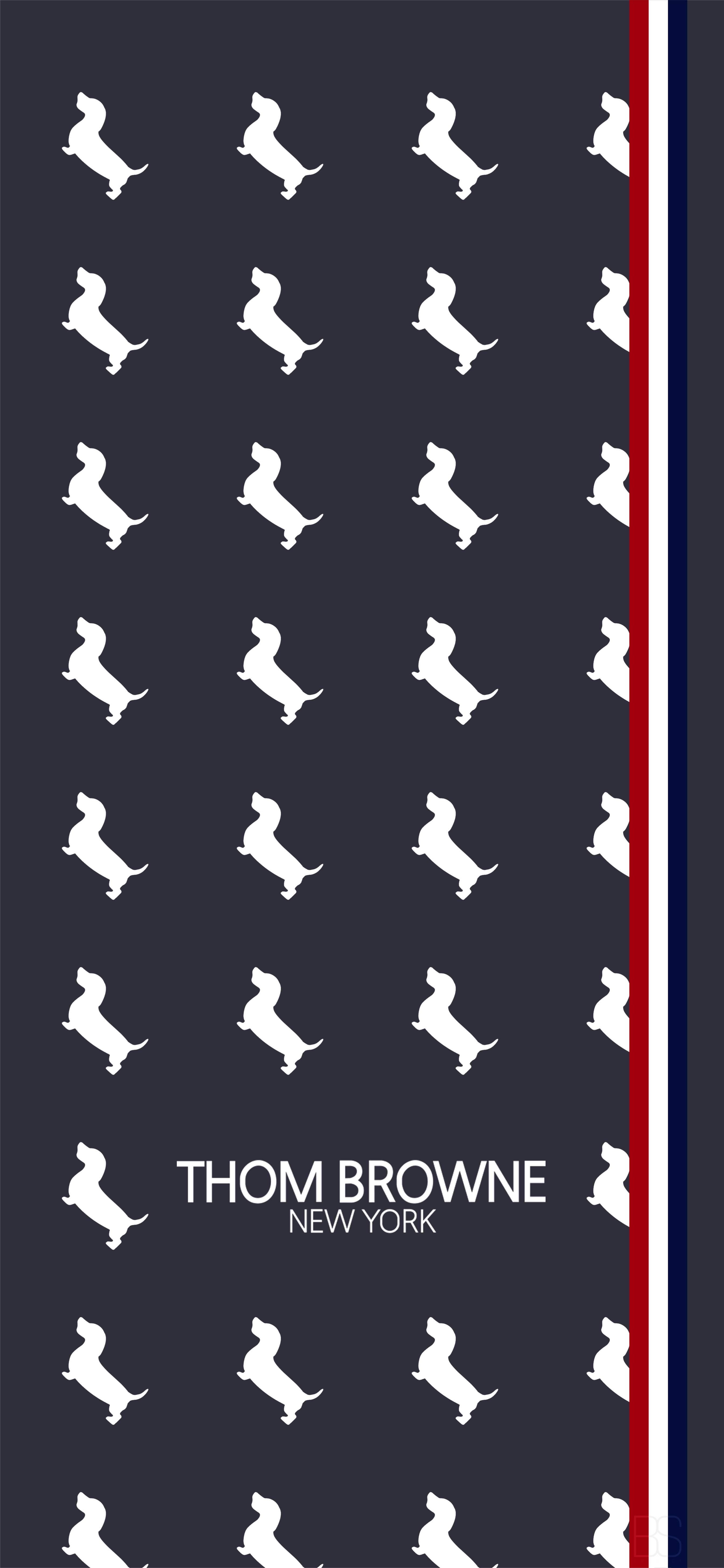 2687x5817 THOM BROWNE iPhone X Series wallpaper 2. 배경화면, 아이폰 겨울 배경화면, 아이폰