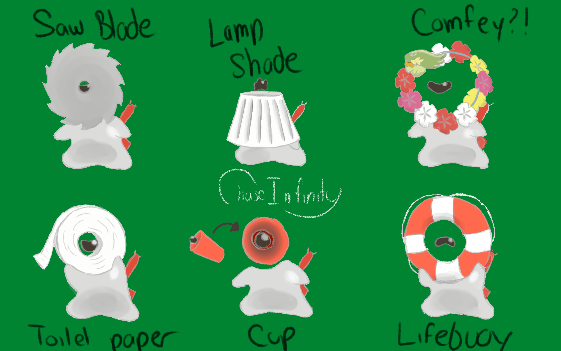 1920x1200 Apparently, the nut Meltan uses as a head can be replaced, so I decided to give them a new look!