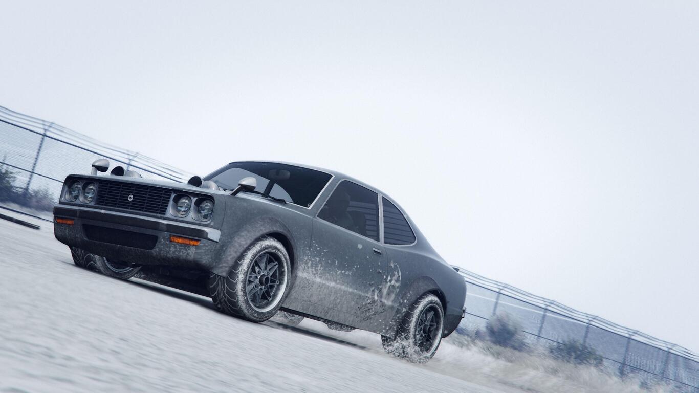 1366x768 Car In Snow Gta 5 4k 1366x768 Resolution HD 4k Wallpaper, Image, Background, Photo and Picture