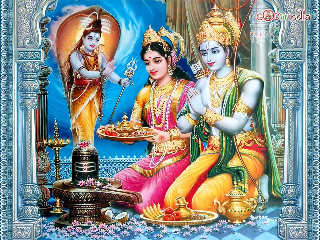 1024x768 Lord Ram Sita Wallpaper for Desktop