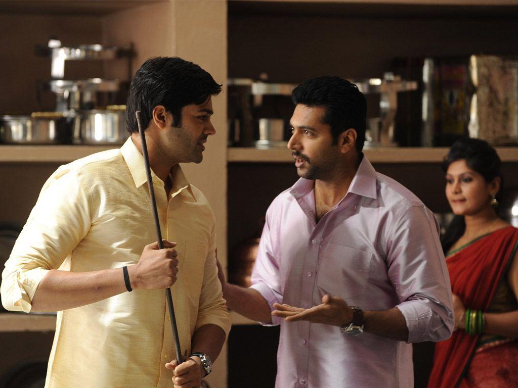 1024x768 Thani Oruvan Wallpaper