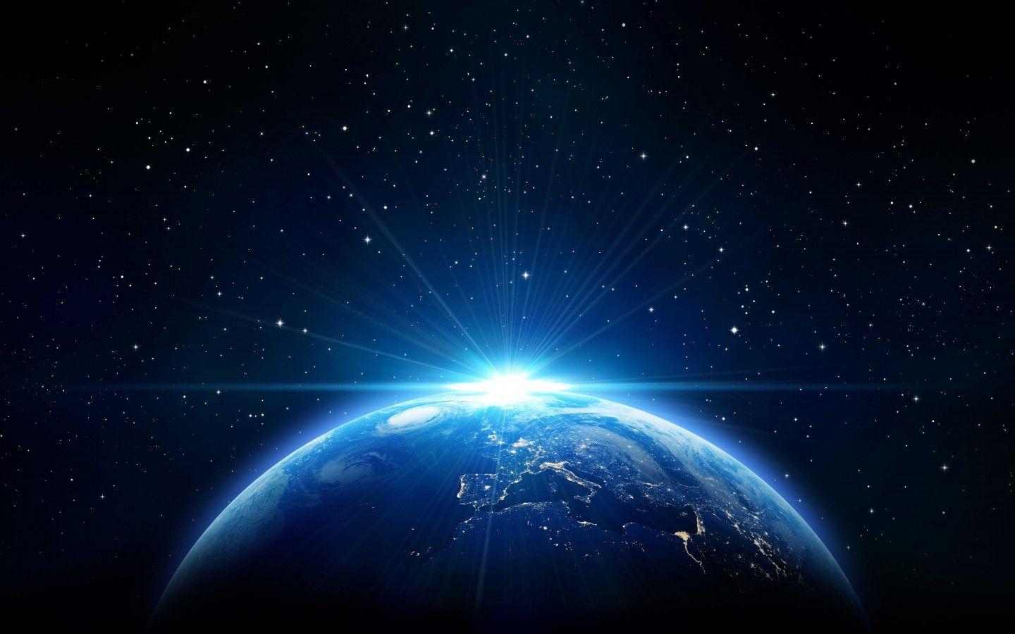 1440x900 Wallpaper Earth, Stars, HD, 5K, Space,. Wallpaper for iPhone, Android, Mobile and Desktop