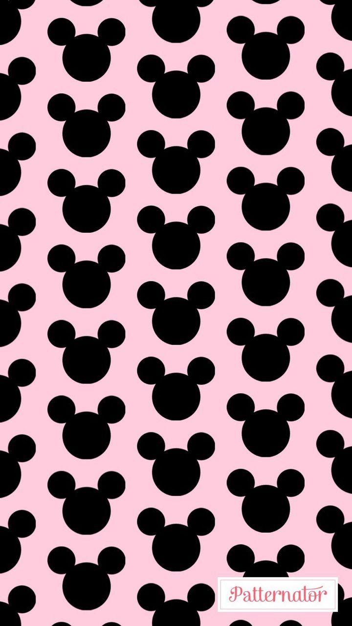 Apple Watch Mickey Mouse  Pink Moon Background Wallpaper Download  MobCup