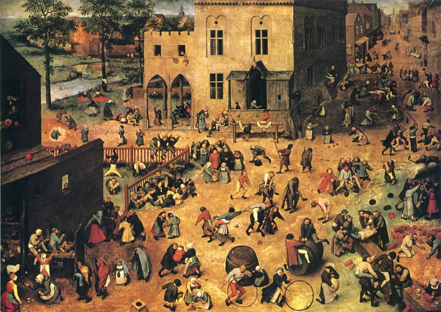 1527x1080 Childrens Games Bruegel The Elder Wallpaper Image